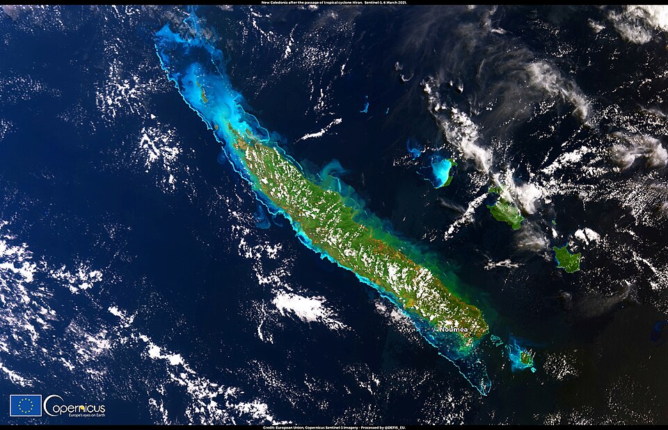 Tropical cyclone Niran, one of the strongest ever recorded in the western Pacific Ocean, affected New Caledonia between 5 and 6 March 2021. According to Meteo France, winds reached 220 km/h. Nearly 20,000 people were left without electricity in Dumbéa, and several ships ran aground on the coast in N