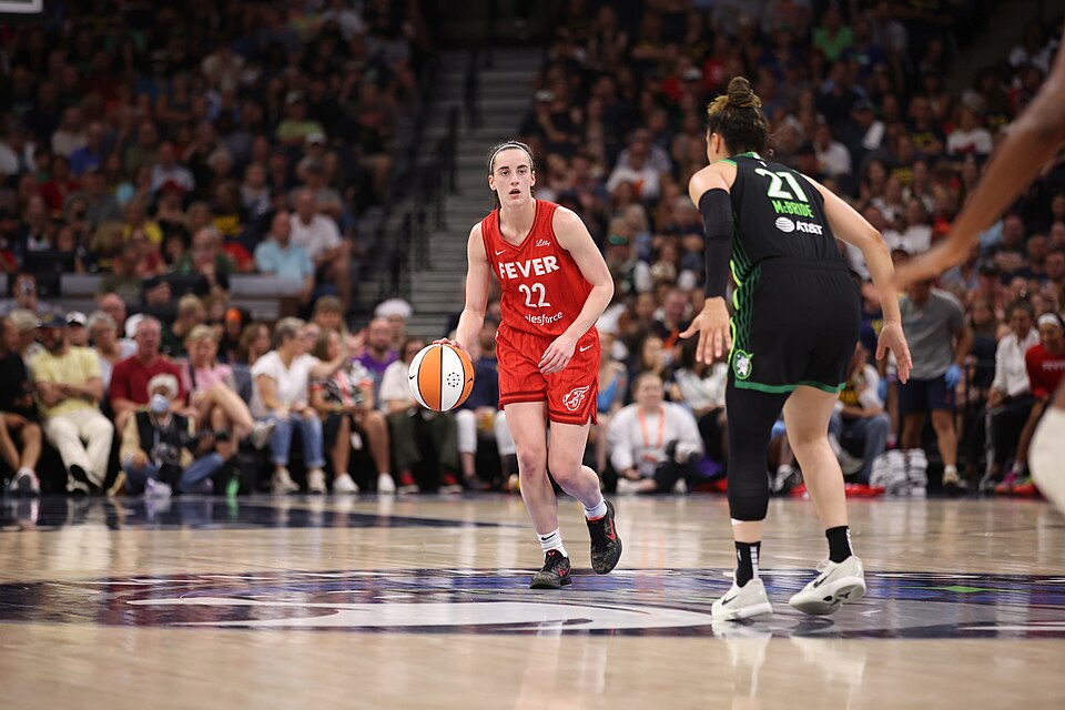 MN Lynx vs Indiana Fever,   on July 14th, 2024 at Target Center in Minneapolis, Minnesota (photo credit John McClellan)