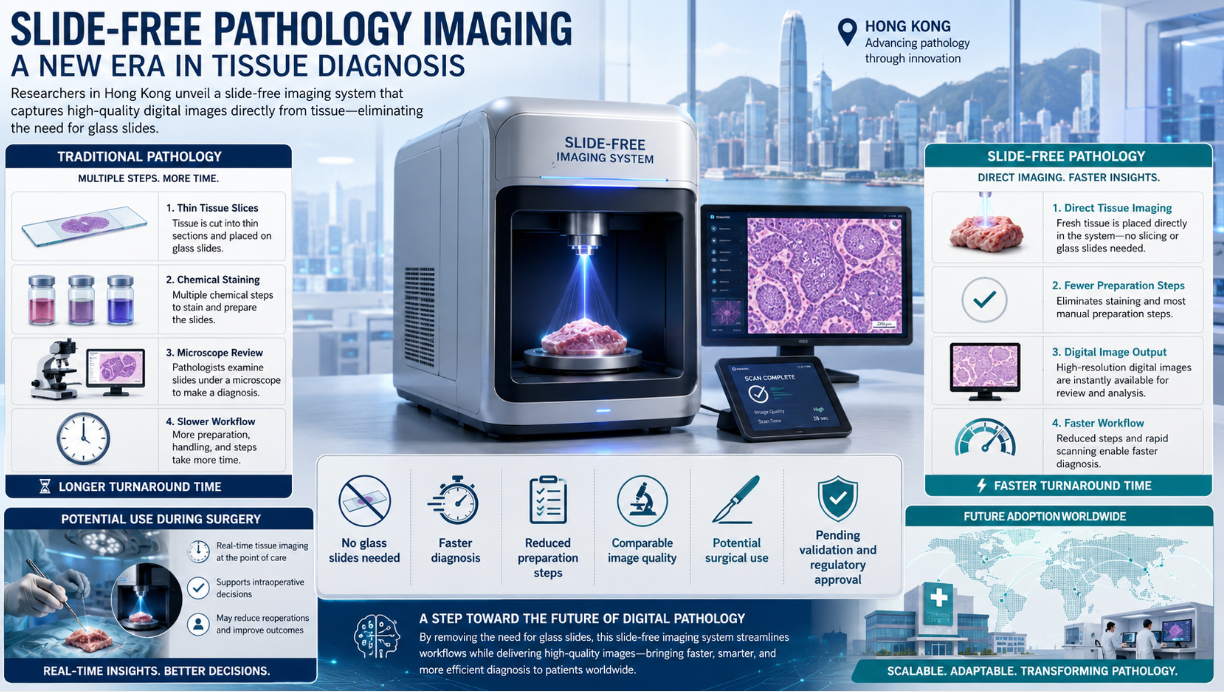 New Slide-Free Pathology Imaging System Debuts at Hong Kong Research Institution