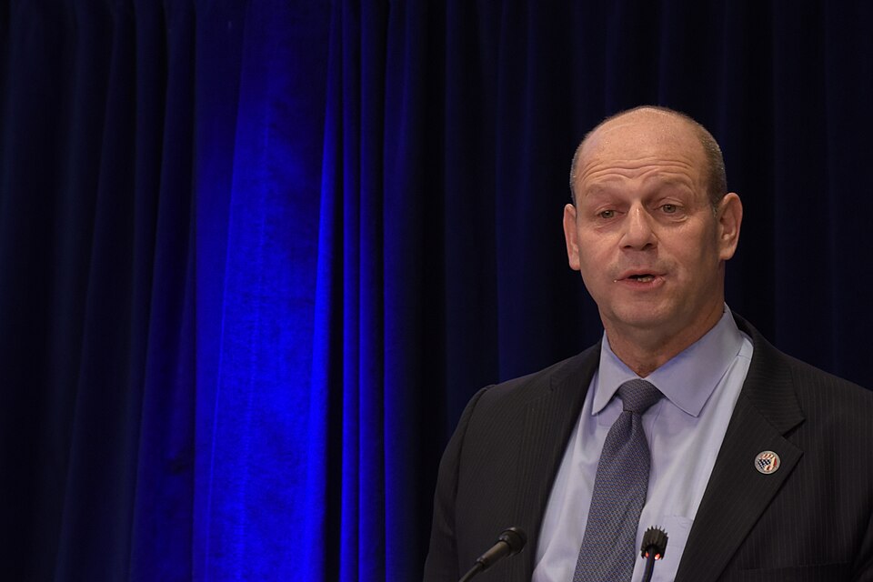 WASHINGTON - Director of U.S. Citizenship and Immigration Services León Rodríguez delivers remarks during the USCIS Director’s Awards ceremony in Washington, D.C., March 8, 2016. The ceremony recognized exemplary accomplishments of employees and teams who have gone above and beyond their call of dut