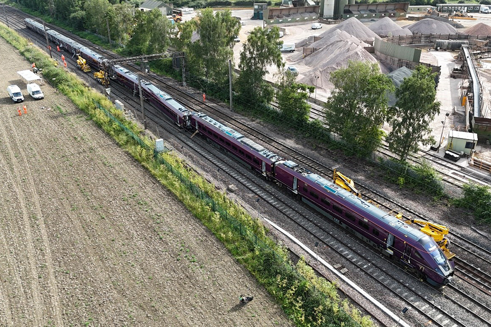 Rail Accident Investigation Branch image of the 2026 Bedford train collision
