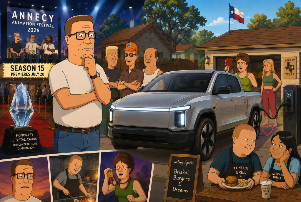King of the Hill Season 15 Premieres July 20 on Hulu After Annecy Screening