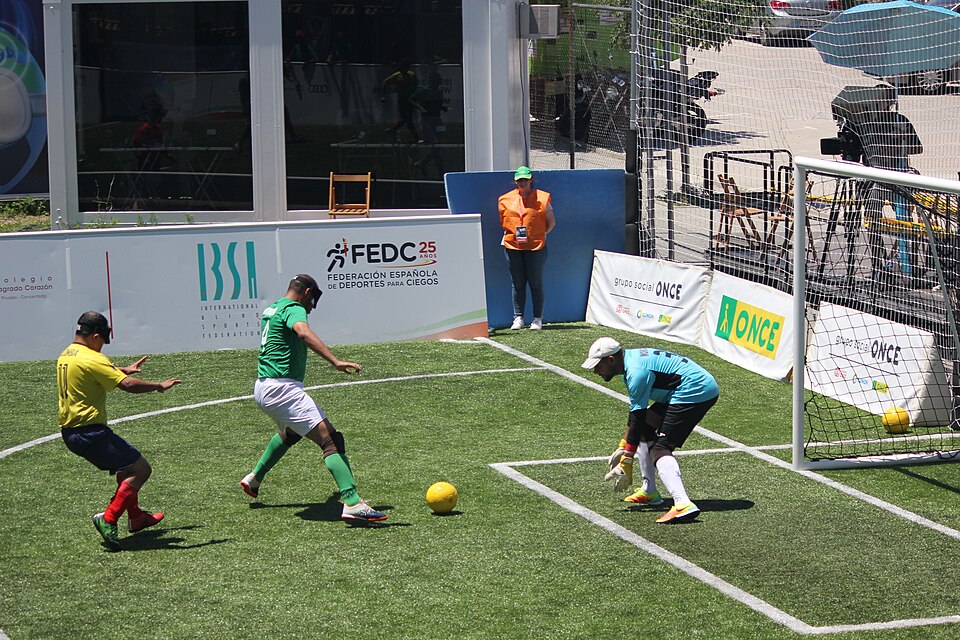 2018 IBSA Blind Football Madrid Colombia v Morocco.