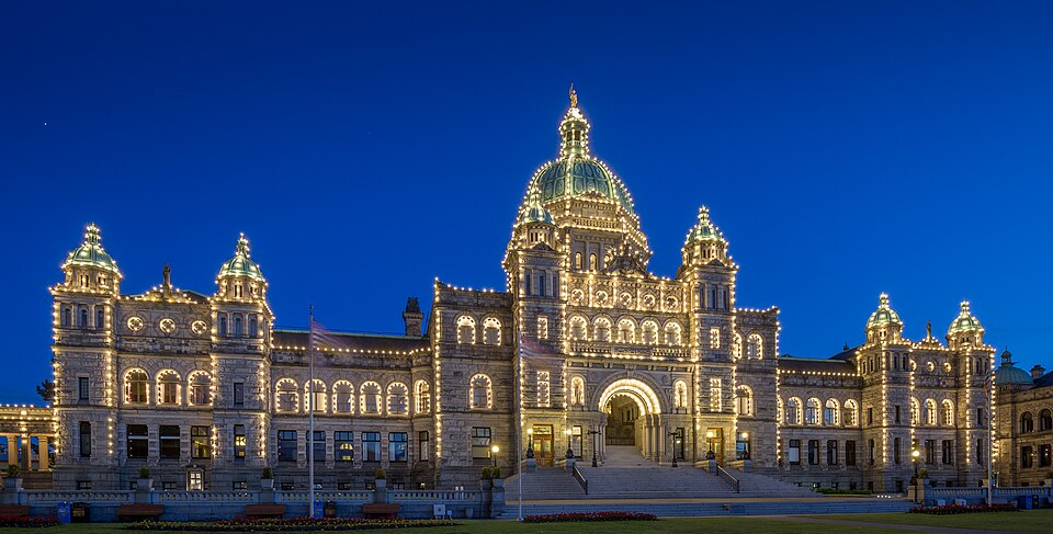 British Columbia Parliament Buildings, Victoria, British Columbia, Canada