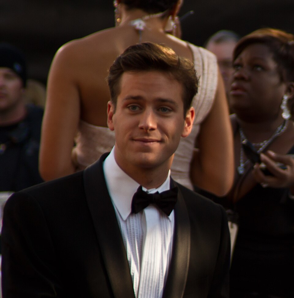 Actor Armie Hammer  at the 83rd Academy Awards.