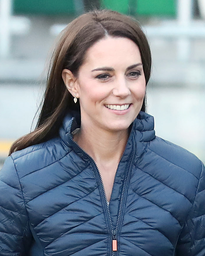 The Duchess of Cambridge visited the National Stadium Belfast, home of the Irish Football Association.