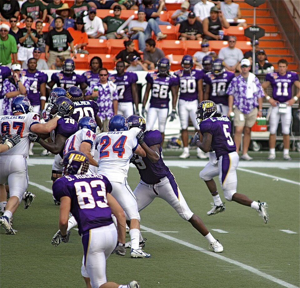 Boise State University vs East Carolina University - Chris Johnson