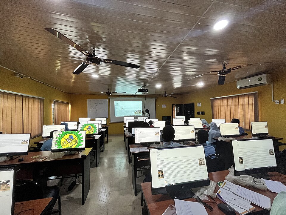 Day 3 of the Reading Wikipedia in the Classroom for Secondary School Students in Kwara State, Nigeria