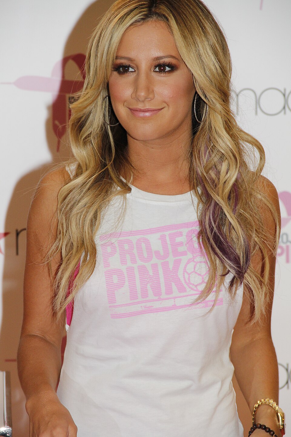 Ashley Tisdale at the Puma Project Pink, Macy*s Herald Square NYC in July 2012.