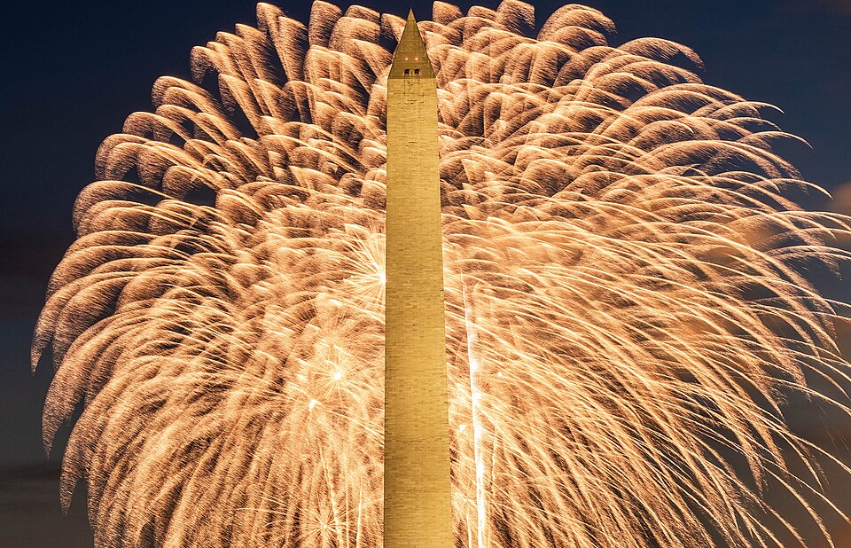 Fourth of July Washington D.C. Washington Monument National Mall