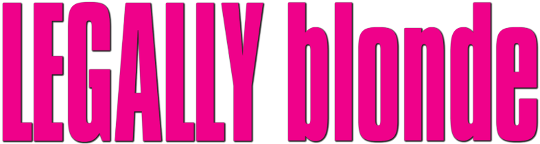 Logo for the Legally Blonde franchise.