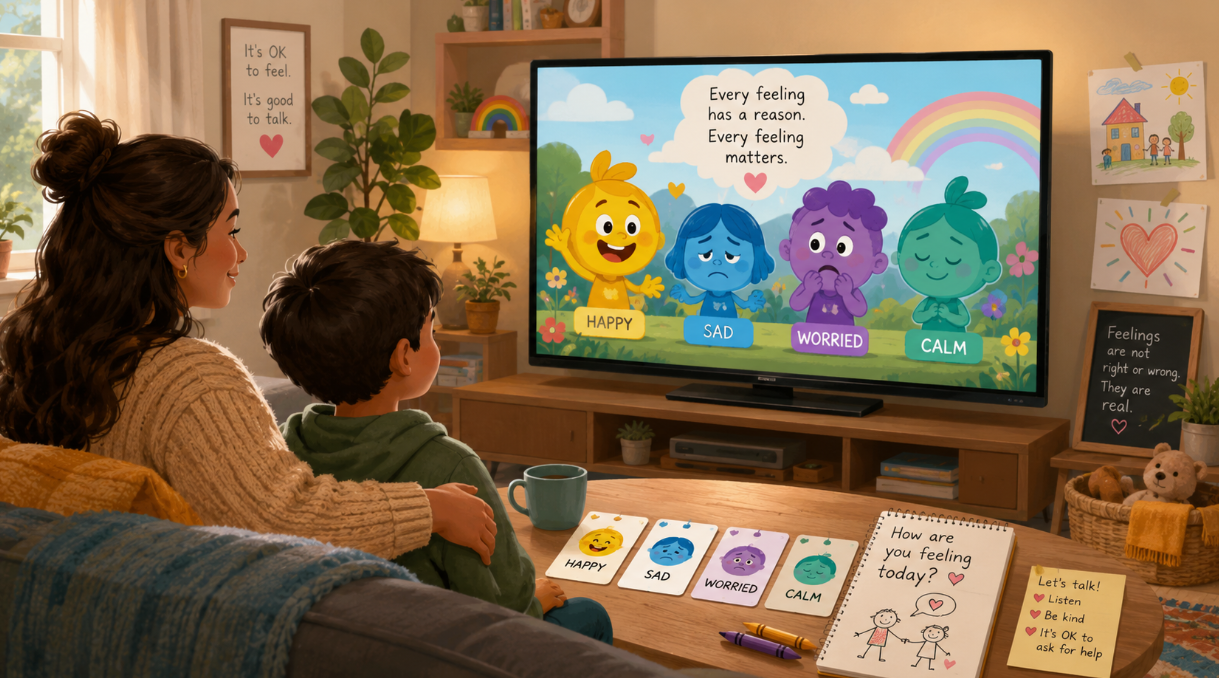 PBS Launches New Children's Show to Help Families Discuss Mental Health