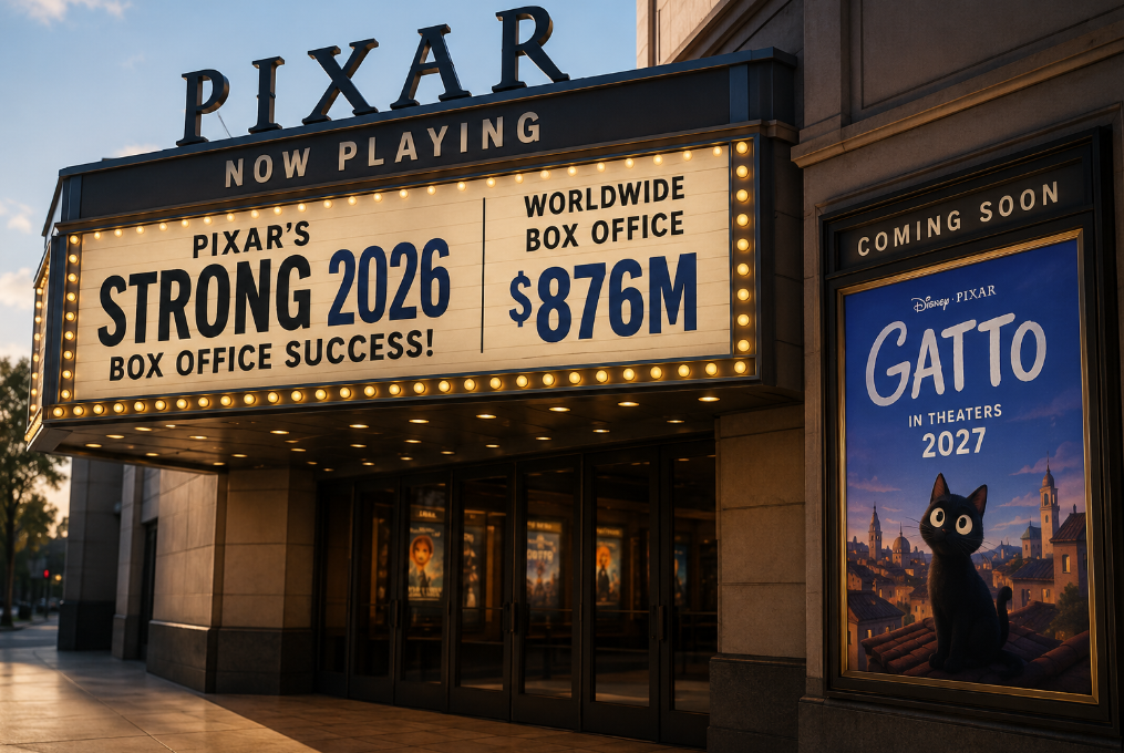 Pixar's Strong 2026 Box Office Sets Up Original Film Gatto for 2027