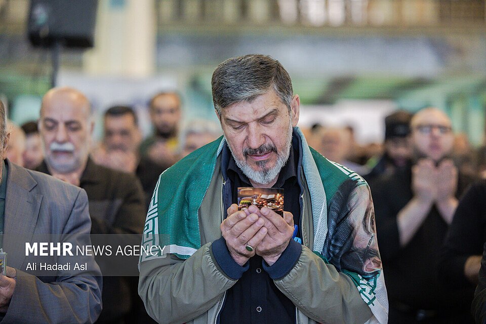 Translation of original description: Coinciding with the end of a month of servitude and the arrival of Eid al-Fitr, today, Saturday, March 21, 2026, Eid al-Fitr prayers were held in Tehran's Mosala at the same time as the rest of the country.