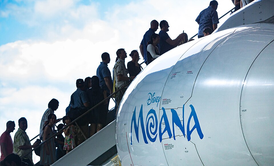 Hawaiian Airlines Disney Moana Airplane