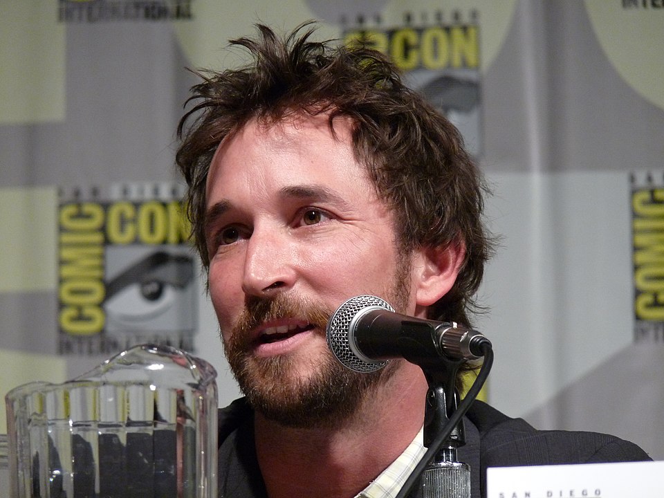 Noah Wyle at San Diego Comic Con promoting Falling Skies