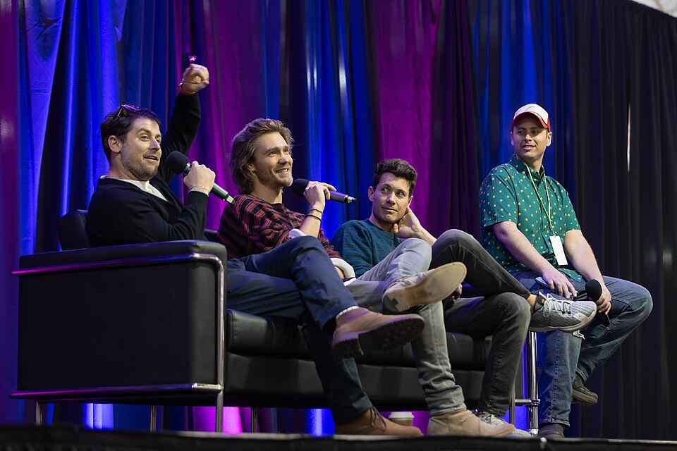 Chad Michael Murray - Drew Seeley - Jon Abrahams with Justin 90skid4lyfe at Decades Days in Orlando, January 25, 2025