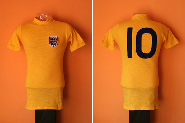 England Football National Team 1973 Yellow shirt