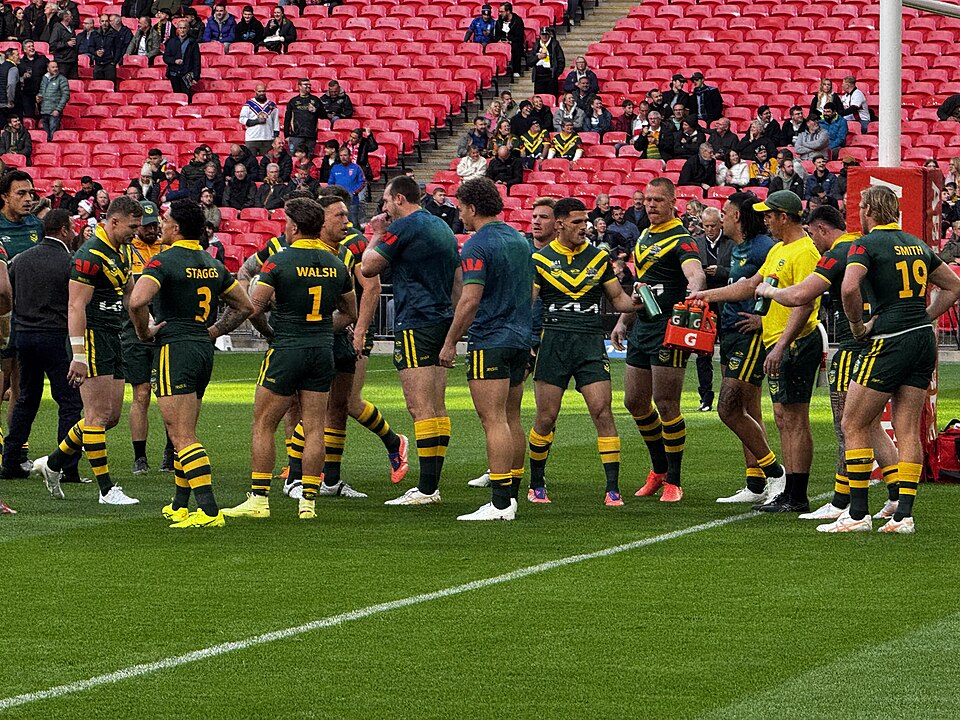 Australia warm up Wembley 2025