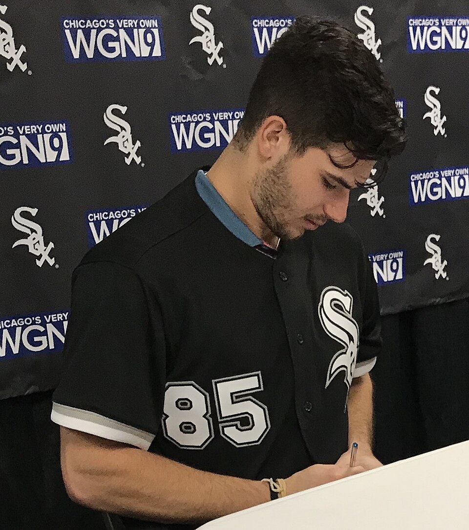 Chicago White Sox prospect Dylan Cease signs autographs at SoxFest 2019