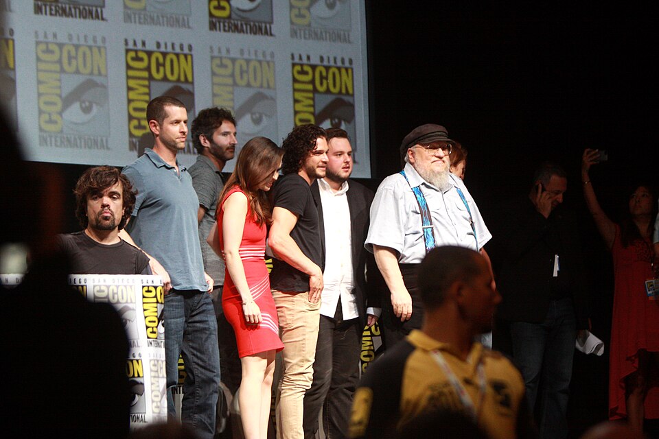 The cast of Game of Thrones at the 2013 San Diego Comic Con International at the San Diego Convention Center in San Diego, California.

Please attribute to Gage Skidmore if used elsewhere.