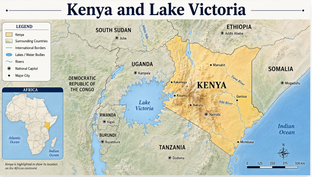 Lake Victoria Sensors Detect Deadly Oxygen Drop Hours Before Fish Die