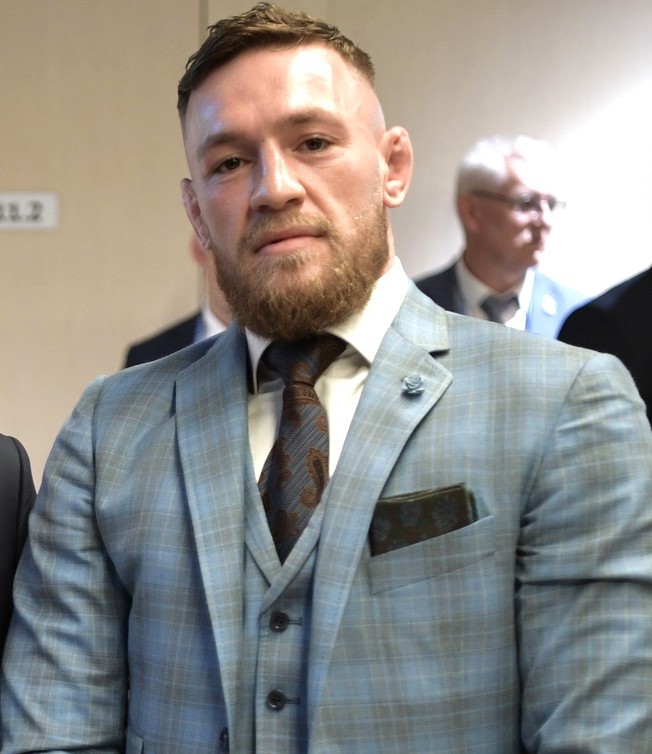 Conor McGregor and Vladimir Putin attended the final match of the 2018 FIFA World Cup at Luzhniki stadium in Moscow