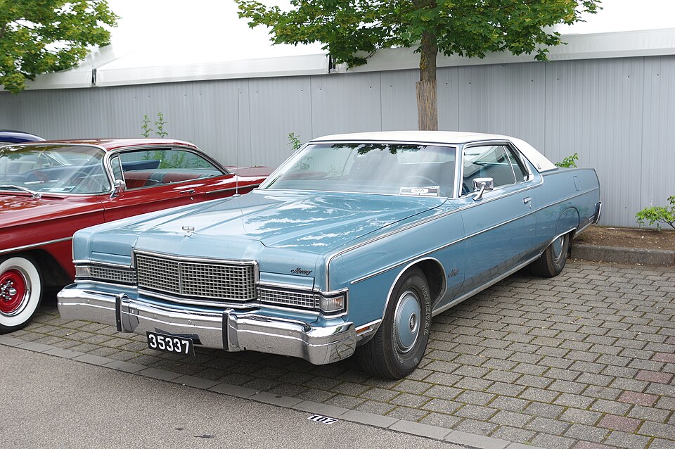 Mercury Marquis, 1973, 200 PS, 32. Internationales Oldtimer Treffen Konz, Das Nummernschild ist verfälscht!