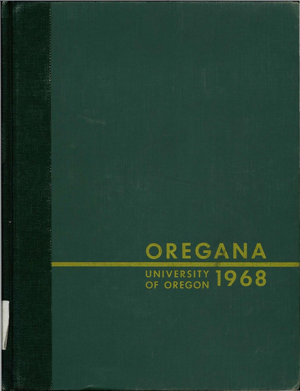 Oregana, the University of Oregon yearbook.
Published w/o copyright notice before 1978.