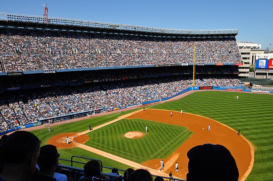 Nyles and I went to New York and watched the Yankees play their last Saturday game ever at Yankee Stadium... It was awesome!!!