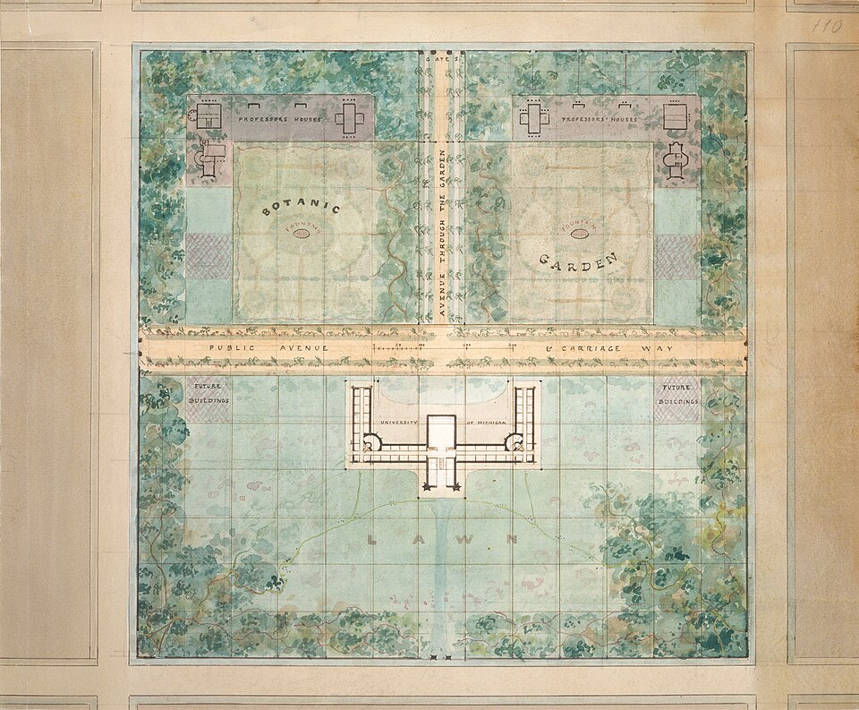 Landscape Design for University of Michigan Met CT 3409
