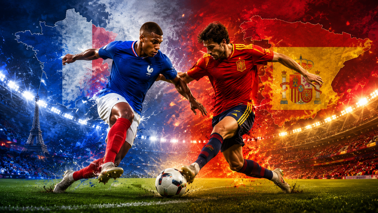 World Cup Semifinals Pit Unbeaten France Against Unbeaten Spain in Dallas