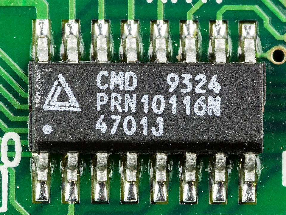 Laptop Acrobat Model NBD 486C, Type DXh2 - California Micro Devices CMD 9324 on motherboard