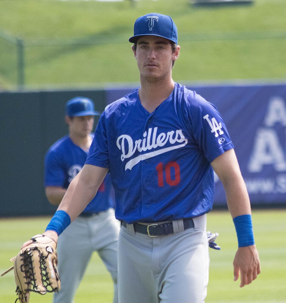Cody Bellinger as a member of the Tulsa Drillers