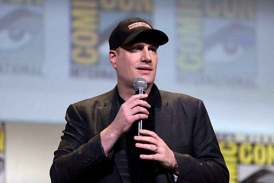 Kevin Feige speaking at the 2016 San Diego Comic Con International at the San Diego Convention Center in San Diego, California.

Please attribute to Gage Skidmore if used elsewhere.