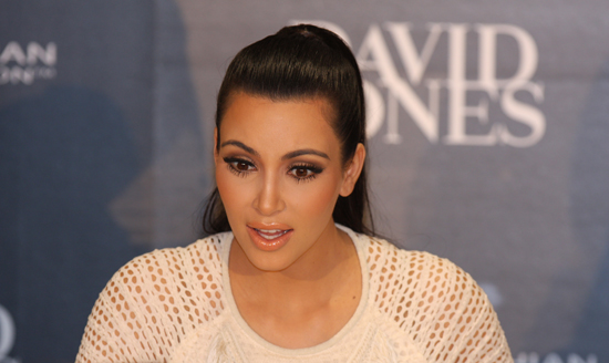 Kim Kardashian.
