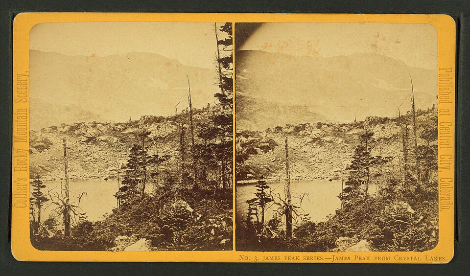 James Peak from Crystal Lakes, by James Collier