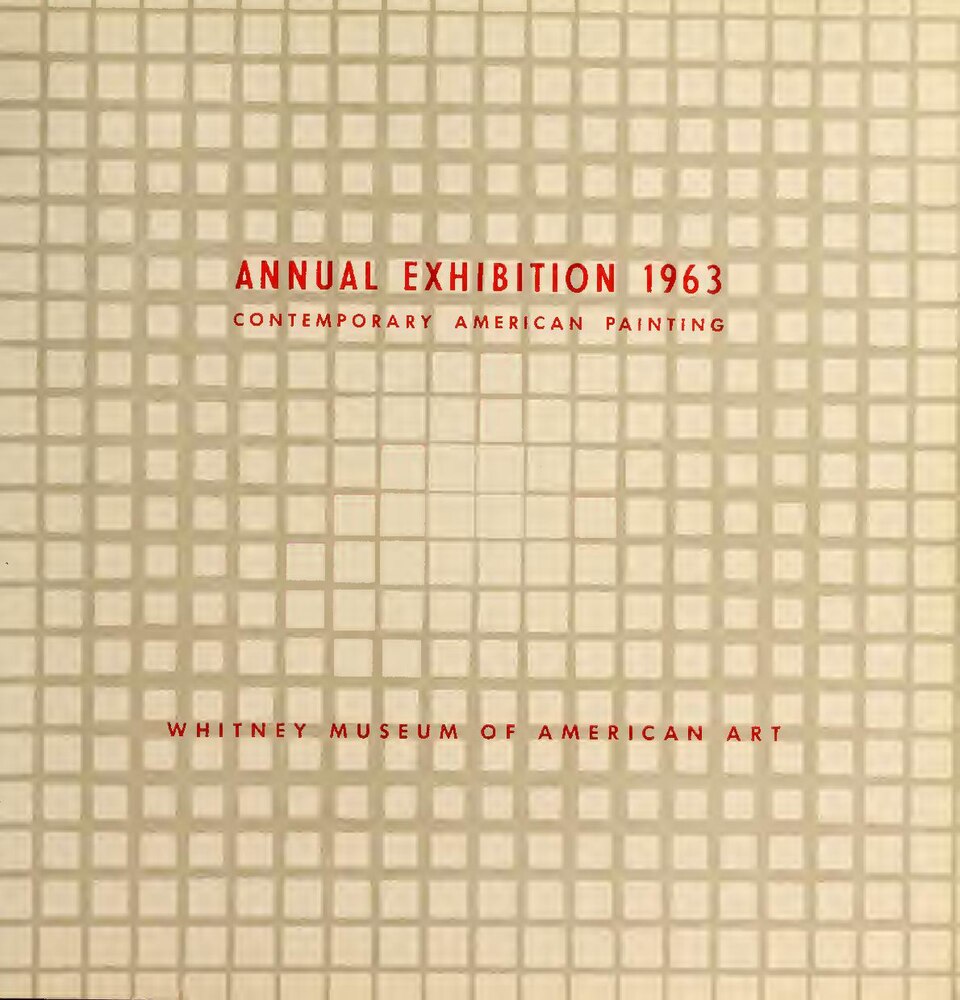 Annual exhibition of contemporary American painting, 1963.