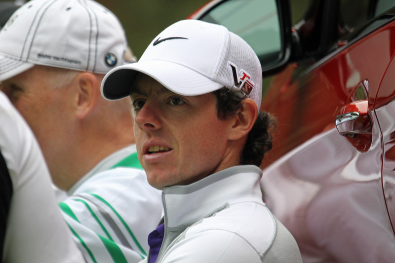 Rory McIlroy during a practice day for the 2013 BMW PGA Championship at Wentworth Club.