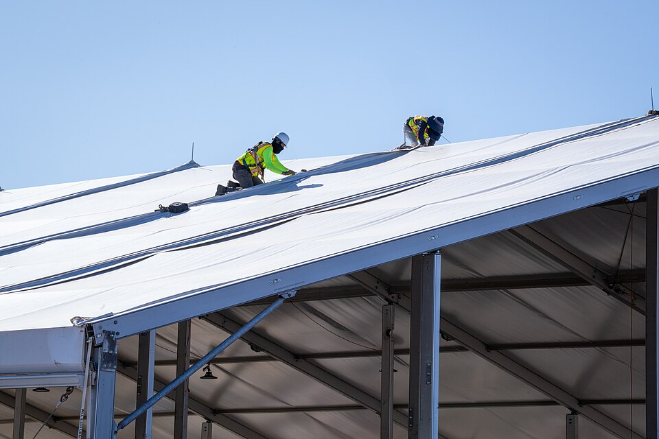 Deconstruction of U.S. Customs and Border Protection soft-sided facilities near Tucson, Arizona.  March 13, 2025. CBP Photo by Jerry Glaser