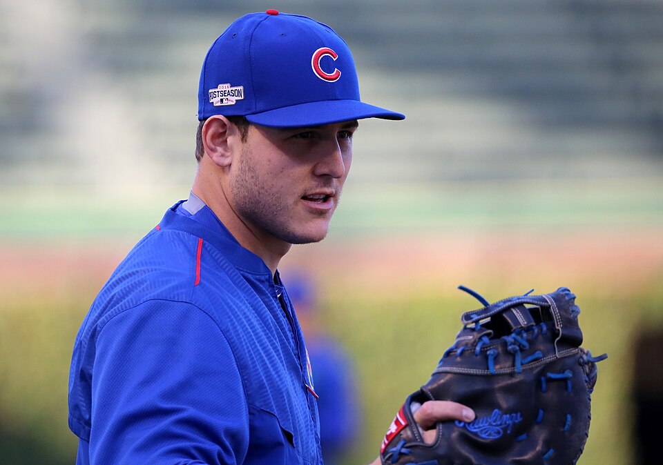 Anthony Rizzo Catches Michael Busch Home Run Ball at Wrigley Field