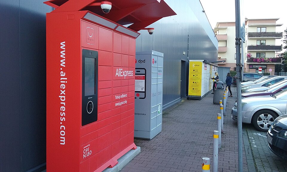 Automat paczkowy AliExpress w Tomaszowie Mazowieckim, woj. łódzkie