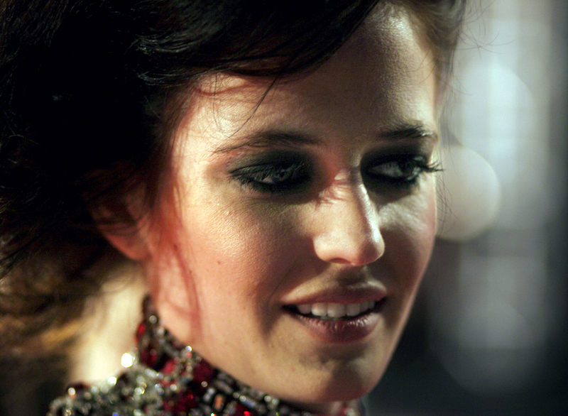 Eva Green at the Orange British Academy Film Awards in London's Royal Opera House