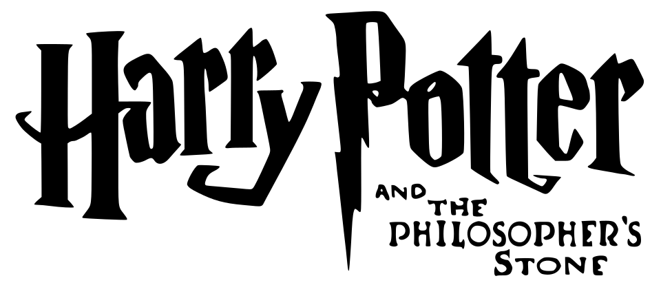 Logo "Harry Potter and the Philosopher's Stone".