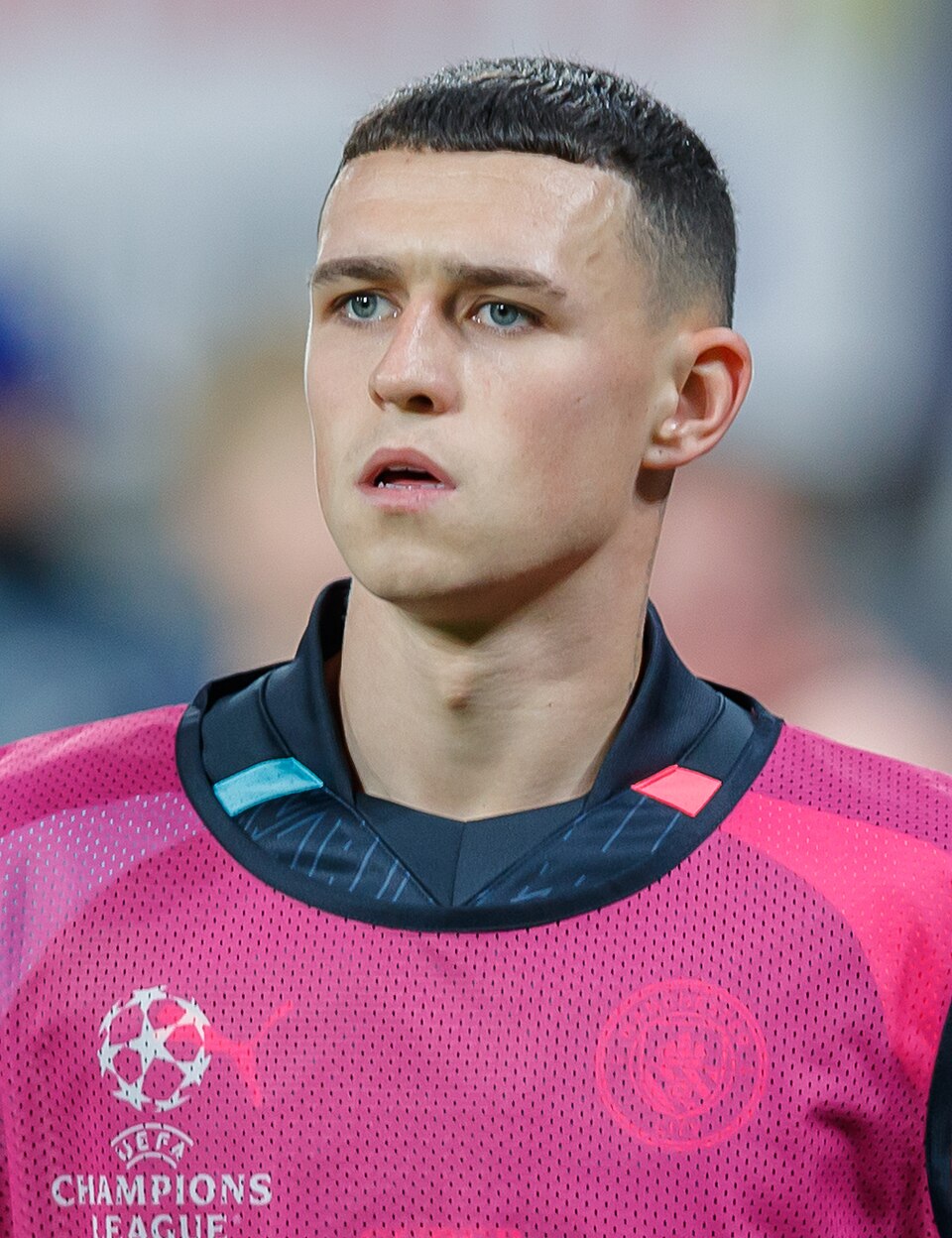 Fußball, Männer, UEFA Champions League, RB Leipzig - Manchester City FC: Phil Foden (Manchester City, 47); Porträt, Einzelbild
