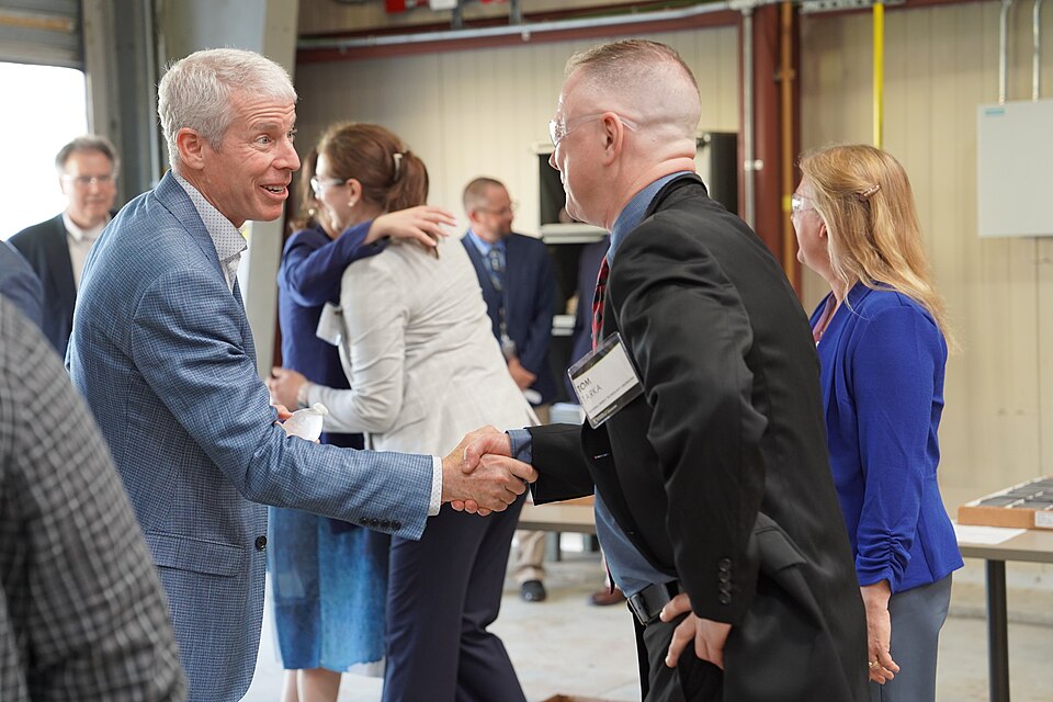 Secretary of Energy Chris Wright visit NETL &amp; Longview Power plant on June 25, 2025.