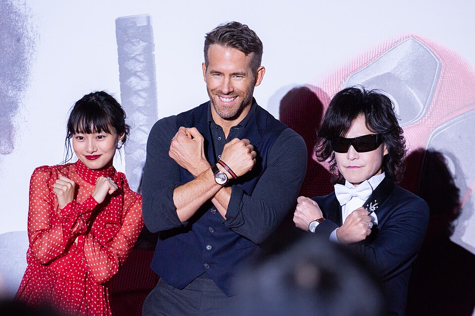 デッドプール2 ジャパン・プレミア レッドカーペットライアン・レイノルズ 忽那汐里 Toshl