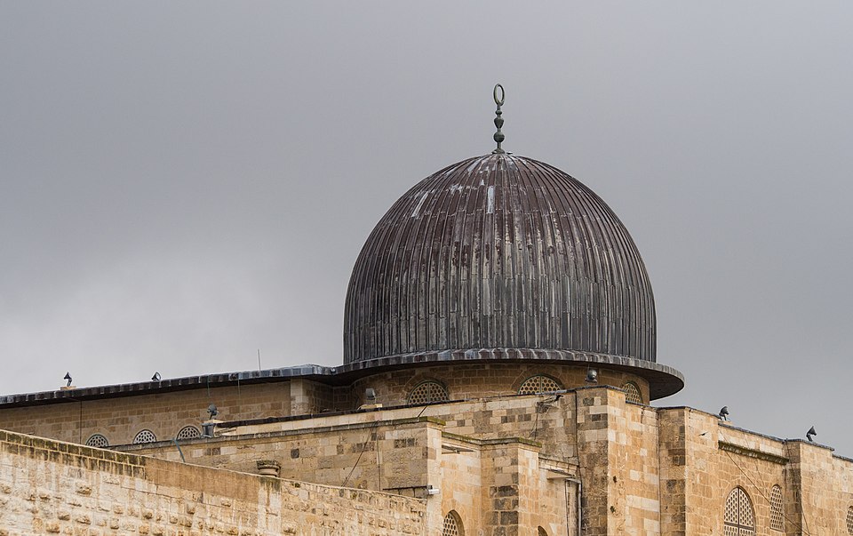 Dome of the Al-Aqsa Mosque in Jerusalem.