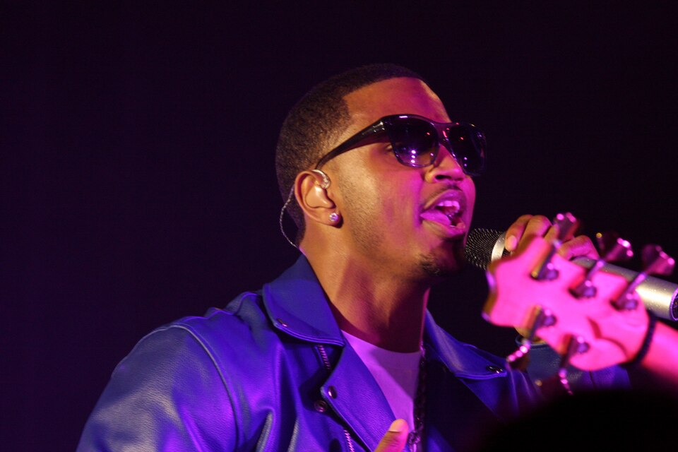 Trey Songz at Supafest 2012, at ANZ Stadium at Homebush, Sydney, Australia.