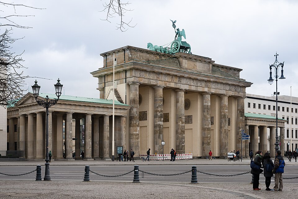 Brandenburg Gate, Berlin, Germany.